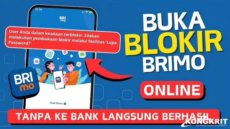 Bagaimana cara Buka blokir brimo tanpa harus ke bank